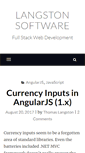 Mobile Screenshot of langstonsoftware.com